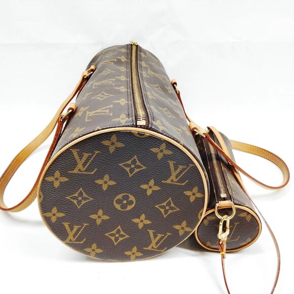 Authentic Louis Vuitton Papillon 30 Brown Monogram Hand Bag mn930-012326 - Picture 3 of 16